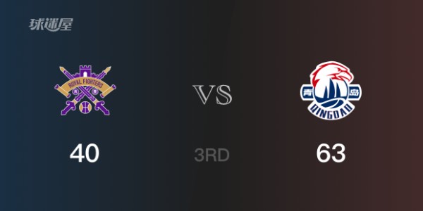 三节战罢，青岛63-40领先北控，末节再战