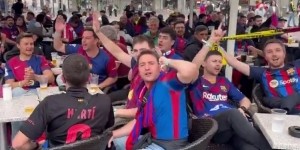 记者：3000名巴萨球迷集结多特蒙德，气氛热烈迎接比赛